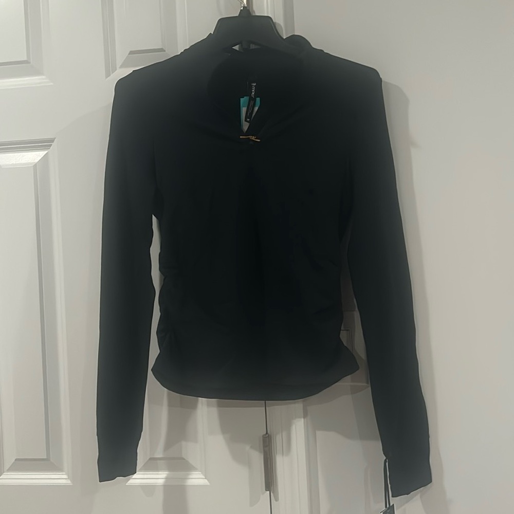 NWT MPG Sport Forge 1/2 Zip Fitted Top